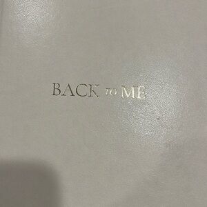 Back to Me journal